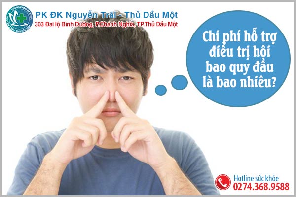 Chi phí hỗ trợ điều trị hôi bao quy đầu là bao nhiêu?