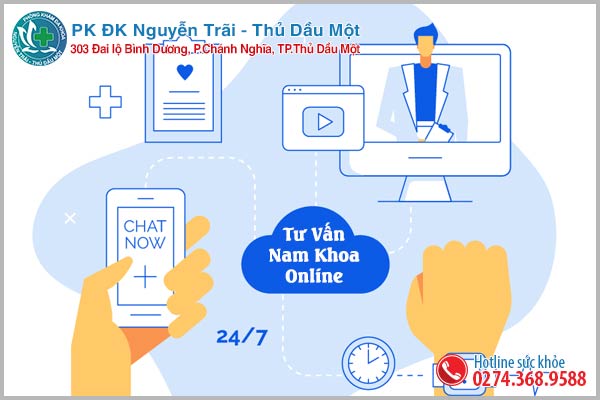 Vì sao lại cần tư vấn nam khoa online?