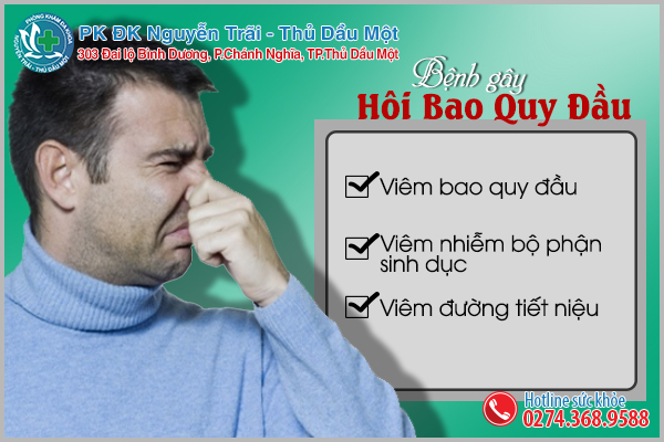 Hôi bao quy đầu ở nam giới là bệnh gì?