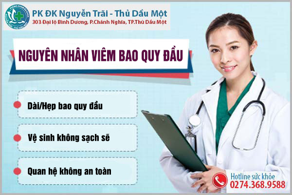 Nguyên nhân viêm bao quy đầu nam giới cần biết