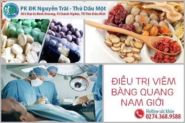 Phương pháp hỗ trợ điều trị viêm bàng quang hiệu quả