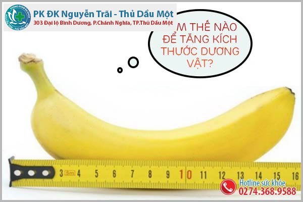 Phương pháp làm tăng kích thước dương vật