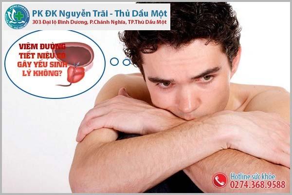 Dấu hiệu viêm đường tiết niệu thường gặp ở nhiều nam giới