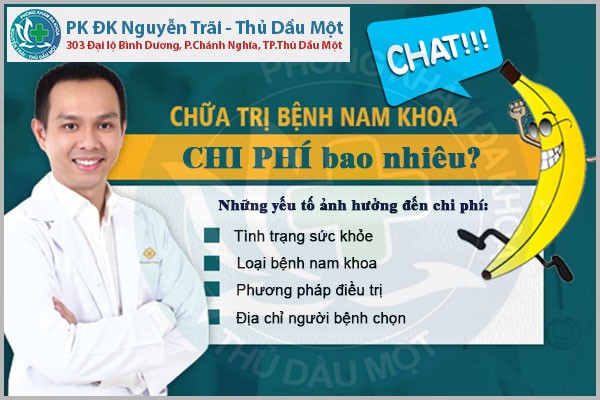 Chi phí khám nam khoa bao nhiêu?