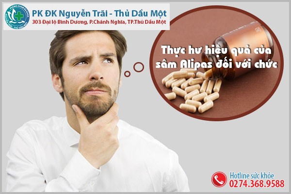 Thực hư hiệu quả của sâm Alipas đối với chức năng sinh lý nam giới