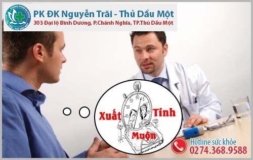 Các thông tin về tình trạng xuất tinh muộn