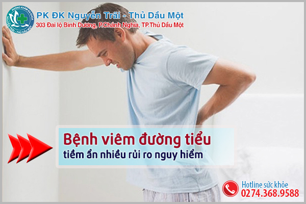 Viêm đường tiểu ở nam giới căn bệnh không thể xem thường